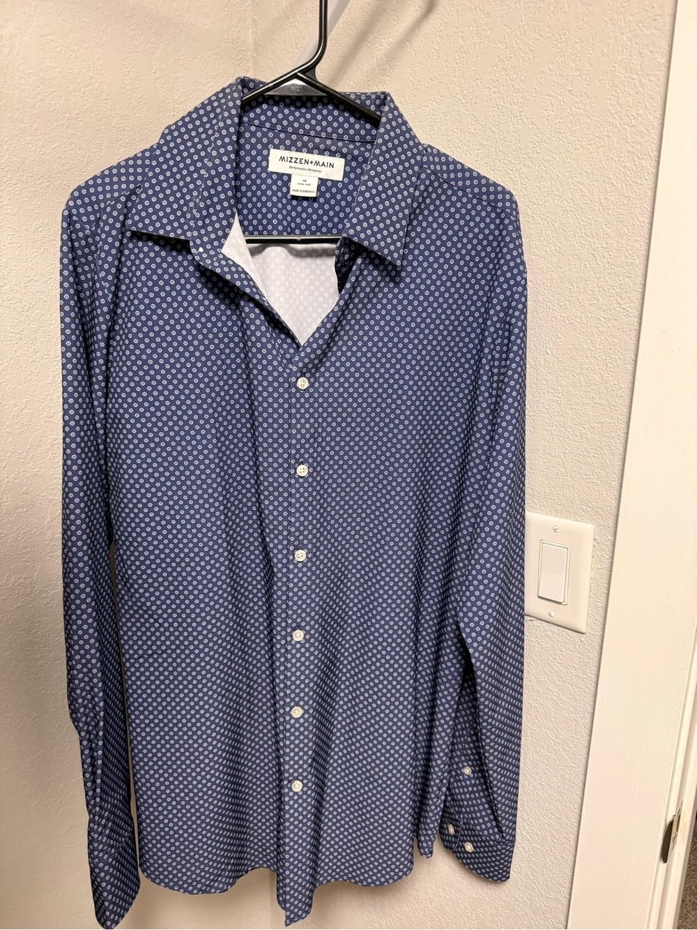 Mizzen+Main Performance Button-Down Shirt- Medium Trim Tall
